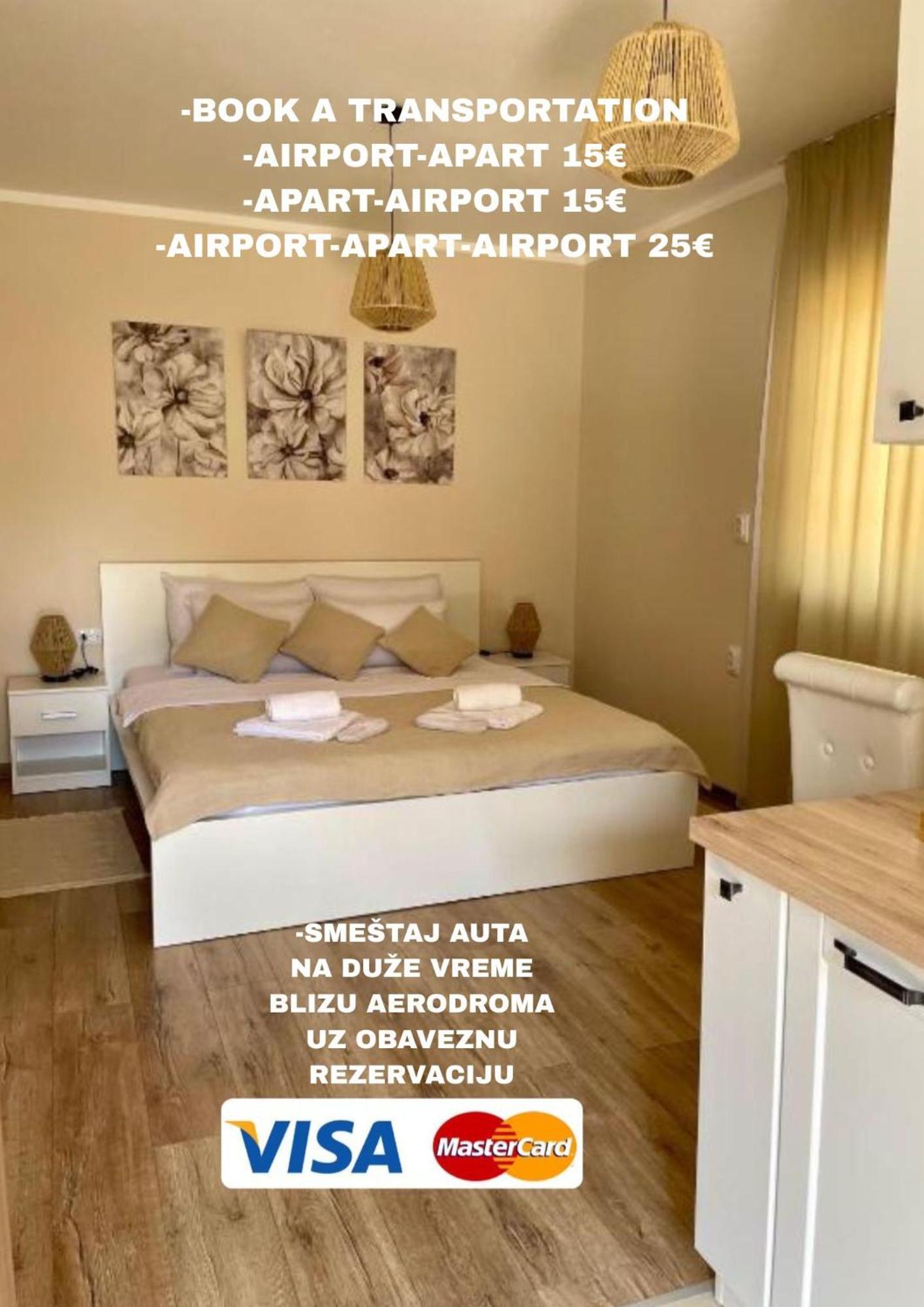 Airport Apartments Alexandra Surčin Eksteriør bilde